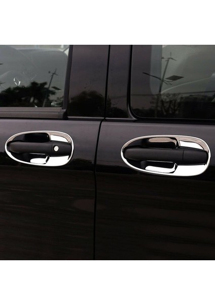 Mercedes Vito W447 Uyumlu Krom Kapı Kolu Tası 3 Parça Paslanmaz Çelik modelleri
