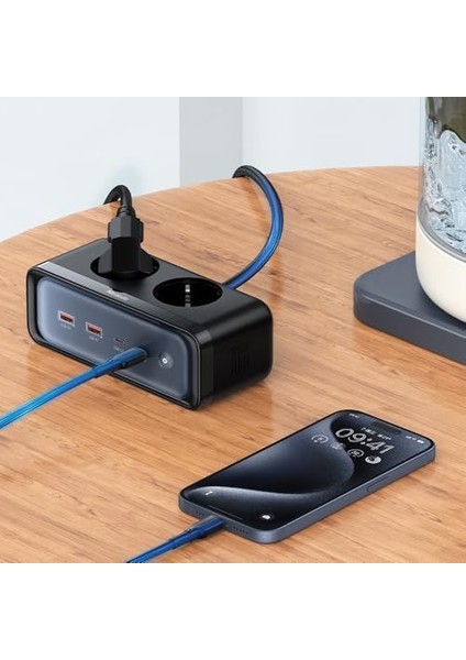 CH-4610 70W Gan 6in1 Güç Ünitesi - Siyah fiyatları
