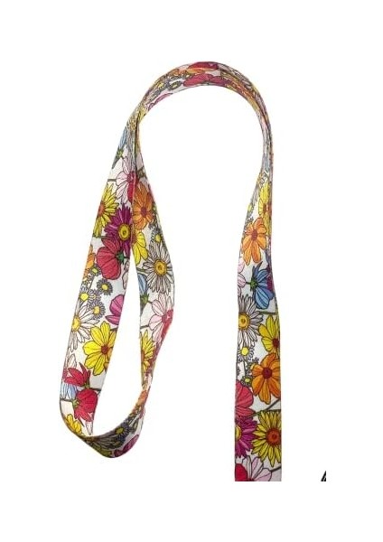Renkli Papatya Boyun Ipi Telefon Askısı Lanyard