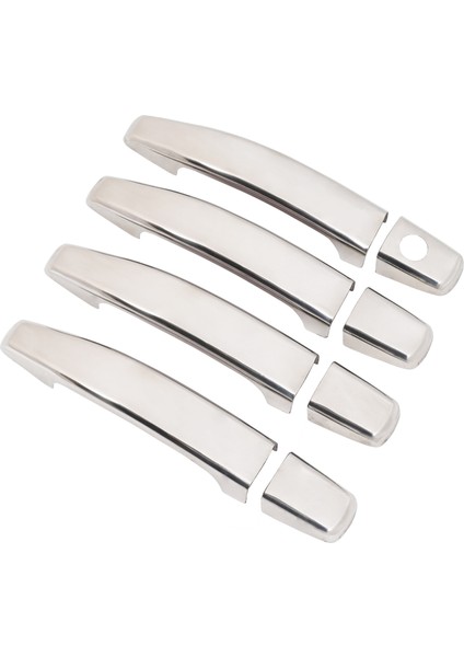 Chevrolet Captiva Uyumlu 2006-2012 Krom Kapı Kolu 4 Kapı Paslanmaz Çelik modelleri