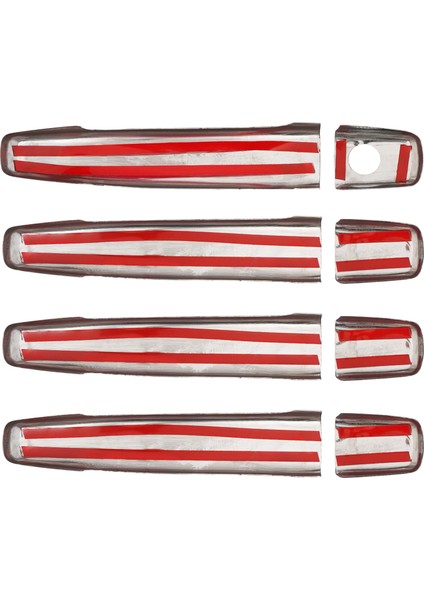 Chevrolet Captiva Uyumlu 2006-2012 Krom Kapı Kolu 4 Kapı Paslanmaz Çelik indirimleri