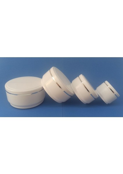 Çok Parçalı Seyahat Kutusu Seti 150-100-50-25 Ml, Beyaz, Hafif ve Dayanıklı