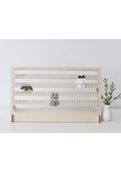 Şık ve Fonksiyonel Takı Düzenleyici, Küpe Asma Standı, Dekoratif Saklama Alanı