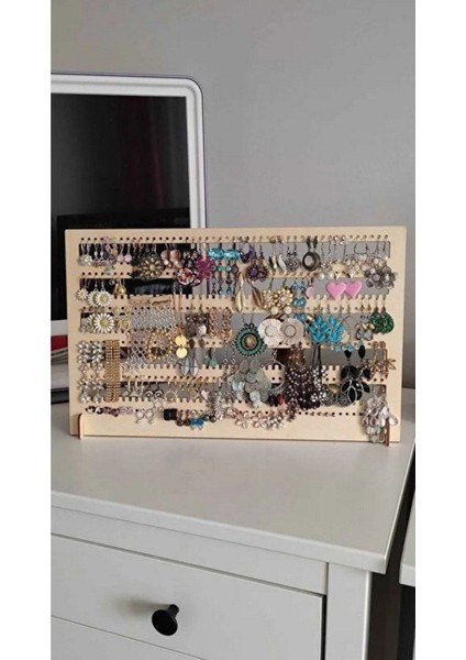 Şık ve Fonksiyonel Takı Düzenleyici, Küpe Asma Standı, Dekoratif Saklama Alanı