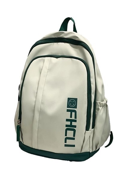 Lise Öğrencileri Kore Tarzı Erkekler ve Kadınlar Için Su Geçirmez Büyük Kapasiteli Sırt Çantası (Yurt Dışından)