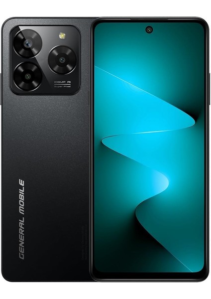 Mobile Gm Era 50 Akıllı Telefon, 6 GB Ram & 256 GB Hafıza, Noble Black