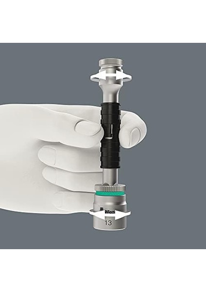 8796 Sb Zyklop Lokma Uzatması Hızlı Döner Manşonlu Esnek Kilit, Kısa, 3/8 Inç x 125 Mm, 1 Adet, 05003591001 fiyatları