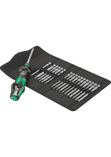 &APOS;05057483001 Kraftform Kompakt Turbo I Imperial 1 Dişli Tornavida Seti, 19 Parça
