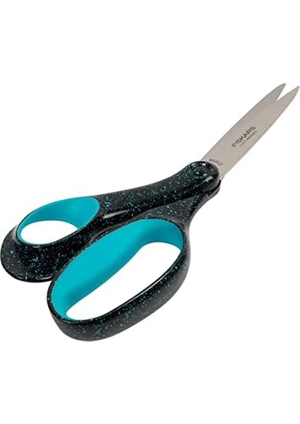 15-18 Yaş Arası Gençler Için Makas, Solak, Toplam Uzunluk: 20 Cm, Paslanmaz Çelik/plastik, Siyah/turkuaz Benekli, 1067869 modelleri