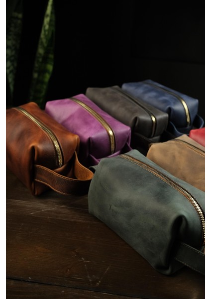 Bideri Perge Hakiki Deri El Çantası Yeşil fırsatları