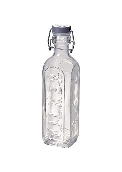 Ütü Şişesi 600 ml | Yağ, Meyve Suyu ve Şurubu Muhafaza Etmek ve Muhafaza Etmek Için | Silikon Conta Sayesinde Sızdırmaz | Doldurma Göstergeli Şişe | Şişe Kıskaç Kilit modelleri
