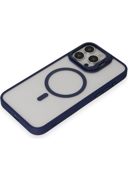 Iphone 15 Pro Kılıf Roblox Lens Magsafe Standlı Kapak - Lacivert Bstmy fırsatları