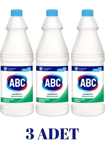 Ultra Maksimum Koruma Çamaşır Suyu 1 Lt x 3 Adet