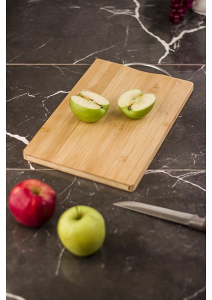 Bambu Kesme Tahtası Sunum Tahtası 20X30