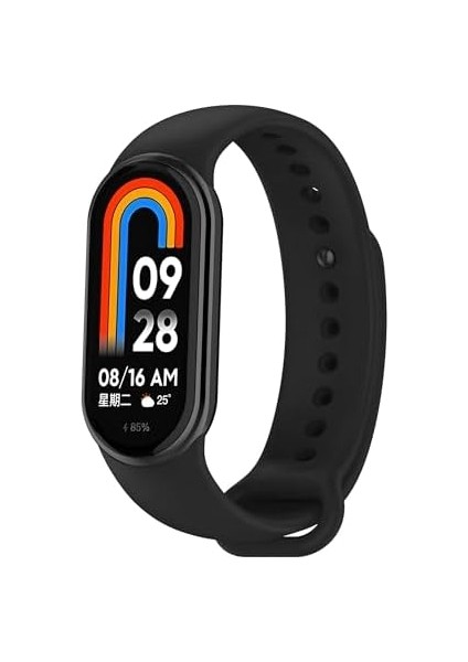 Xiaomi Mi Band 8/9 Ile Uyumlu Hafif ve Bileği Rahatsız Etmeyen Bilek Ölçüsüne Göre Ayarlanabilir Spor Yumuşak Silikon Kordon fiyatları