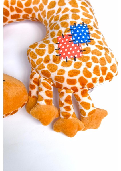 Cute Giraffe Boyun Yastığı Kahve modelleri