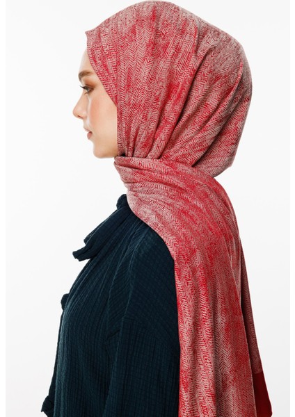 Sahra Desen Çift Taraflı Şal Bordo-Mint Yeşili fiyatları