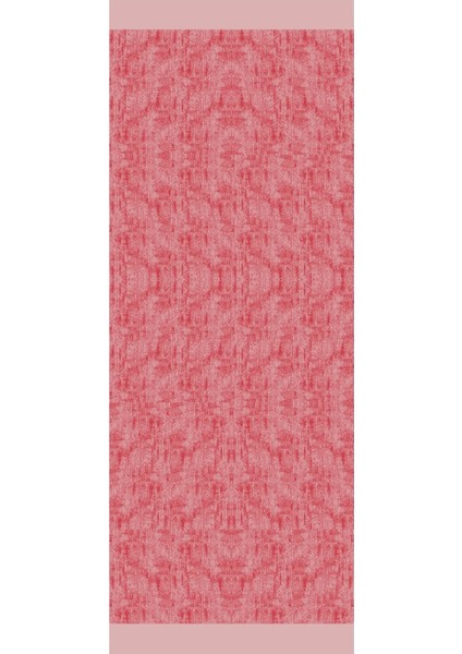 Sahra Desen Çift Taraflı Şal Bordo-Mint Yeşili