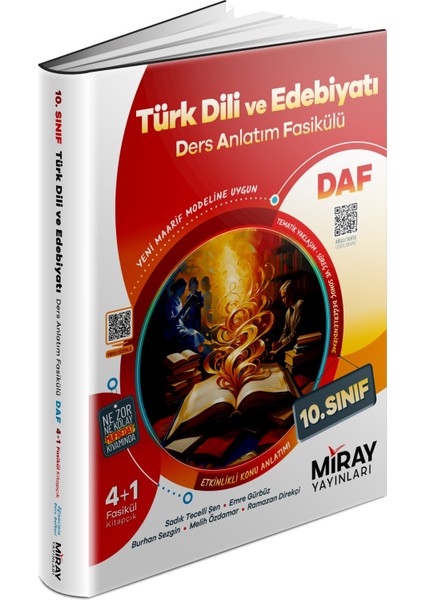 Miray 10. Sınıf Türk Dili ve Edebiyatı Ders Anlatım Fasikülleri