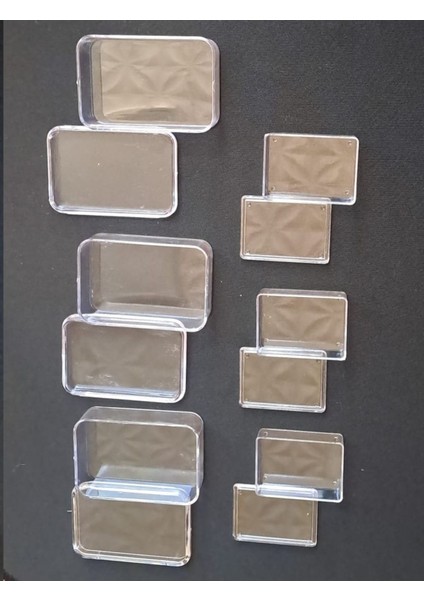 Şeffaf Kapaklı 12'li Organizer Kutu Seti, Gri, Saklama ve Düzenleme Için Ideal indirimleri