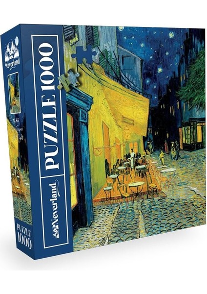 1000 Parça Puzzle - Café Terrace At Night (Kafe Terasta Gece)
