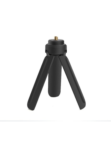 Aksiyon Kameraları 1/4 Vida Uyumlu Kamera Sabitleyici Portatif Mini Tripod Siyah
