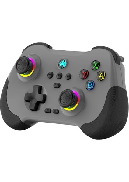 Z01 Rgb Işıklı Switch/ps3/ps4/android/ios Mfi/pc/steam Uyumlu Kablosuz Bluetooth Gamepad