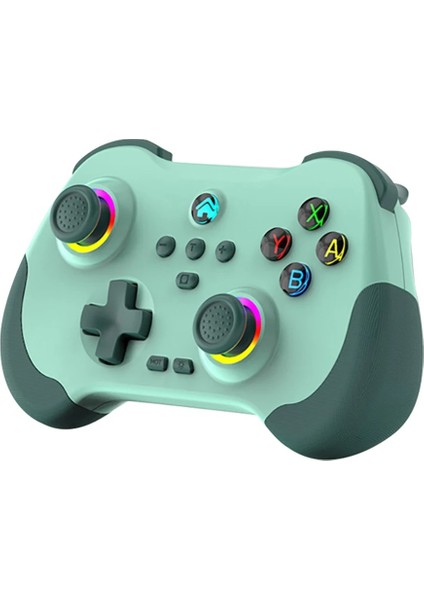 Z01 Rgb Işıklı Switch/ps3/ps4/android/ios Mfi/pc/steam Uyumlu Kablosuz Bluetooth Gamepad