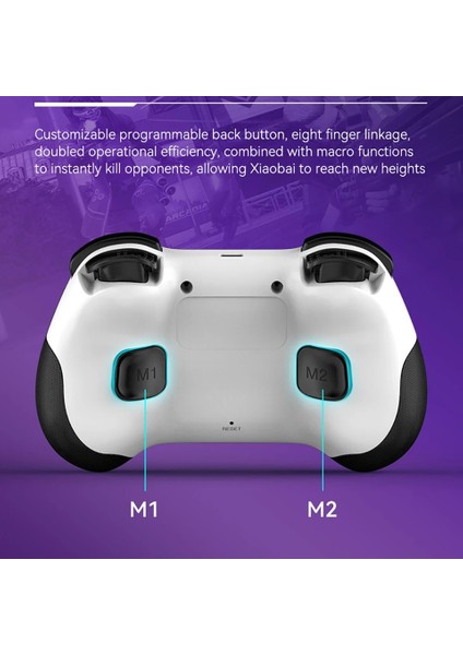 Z01 Rgb Işıklı Switch/ps3/ps4/android/ios Mfi/pc/steam Uyumlu Kablosuz Bluetooth Gamepad modelleri