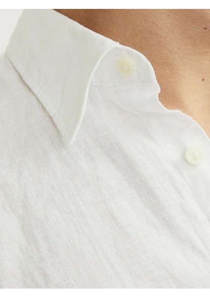 Jack Jones Blalawrence Relax Fit Keten Erkek Gömlek 12273907 indirimleri