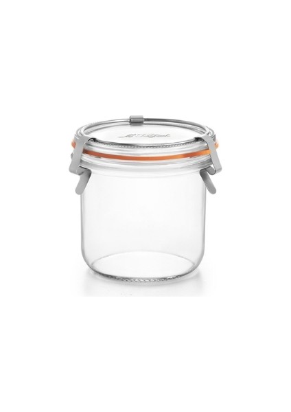 Klipsli 2'li Cam Kavanoz Seti (1 Adet 580 ml - 1 Adet 425 Ml) modelleri