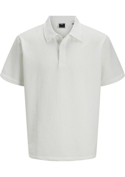 Jack Jones Sago Textured Erkek Polo Yaka Tişört 12276735
