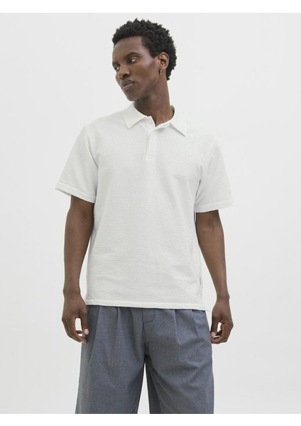 Jack Jones Sago Textured Erkek Polo Yaka Tişört 12276735 fırsatları