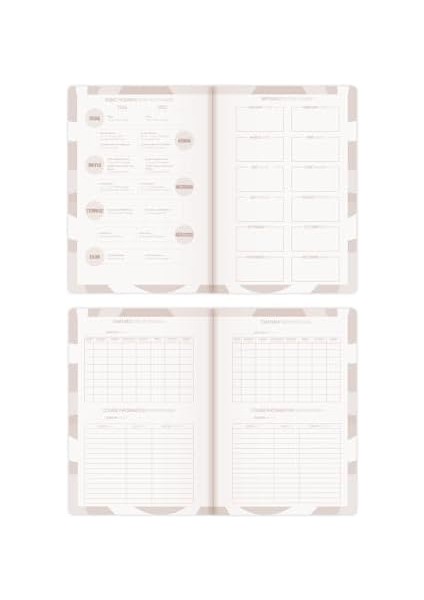 Color Keten Akademik Ajanda Limited Edition 17X24 Ciltli 24/25 Yeşil modelleri