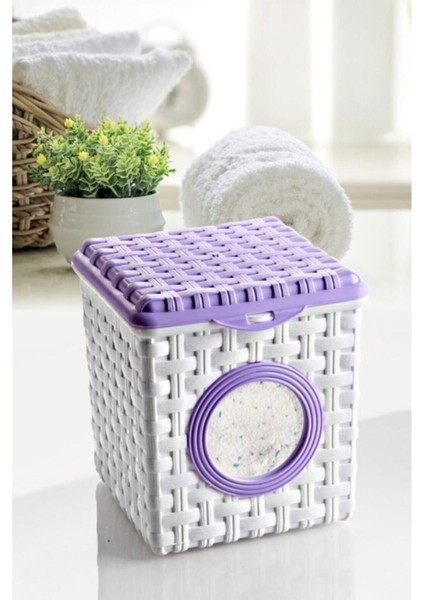 Çok Amaçlı Deterjan ve Aksesuar Kutusu 15X18CM, Şık ve Kaliteli Plastik Tasarım