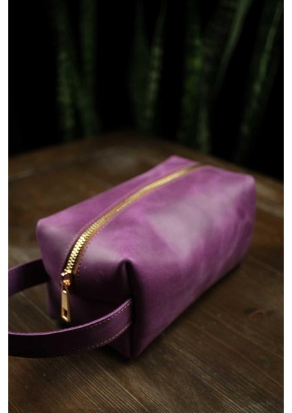 Bideri Perge Hakiki Deri El Çantası Mor fiyatları