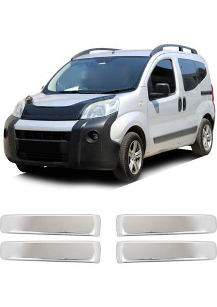 Citroen Nemo Uyumlu 2007-2016 Krom Kapı Kolu 4 Kapı Paslanmaz Çelik fiyatları