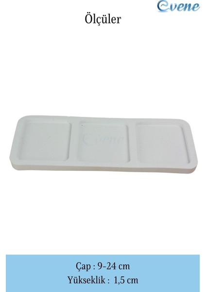 Makyaj Organizeri Üçlü Model