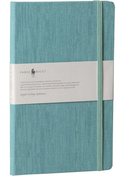 Ricci Lepidus 13X21CM Noktalı Turkuaz Defter
