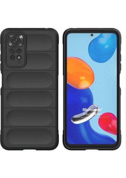 Xiaomi Redmi Note 11S Için Kılıf Oslo Prime Siyah [redmi Note 11S ile Uyumlu Kılıf - Siyah]