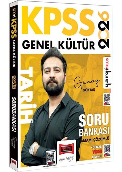 Yargı 2026 Kpss Genel Kültür Tamamı Çözümlü Tarih Soru Bankası