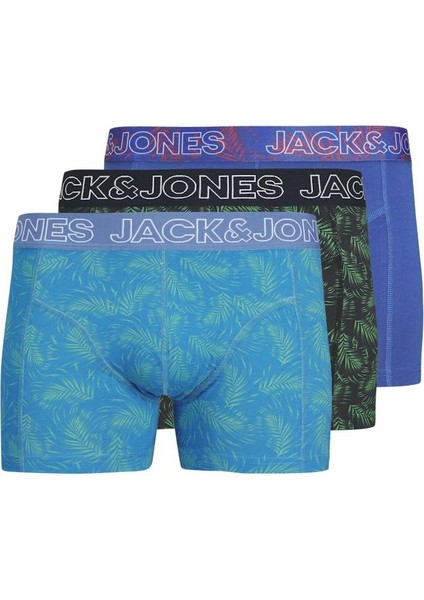 Jack Jones Canvey 3 Lü Paket Erkek Boxer 12277779