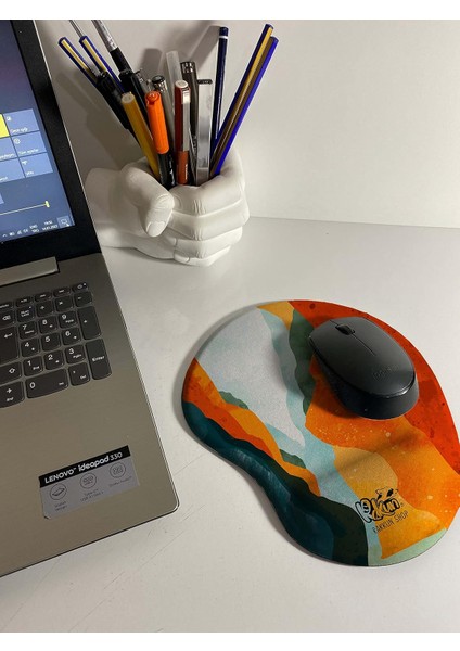Shop - Illustrasyon Çizim Bilek Destekli Mouse Pad (2134)