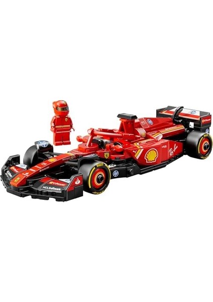 Speed Champions Ferrari Sf-24 F1 Yarış Arabası 77242 – 10 Yaş ve Üzeri Kız ve Erkek Çocukları Için Koleksiyonluk Sürücü Minifigürü Içeren Yapım Seti, Motor Hayranları Için Model Kiti (275 Parça) modelleri