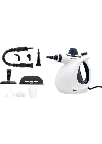 Elegance BE-3410 9 In 1 Çok Fonksiyonlu El Tipi Basınçlı Buharlı Temizlik Makinesi Ev, Zemin, Araba, Mutfak