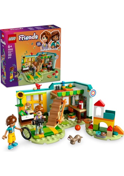 Friends Autumn’un Odası 42646-6 Yaş ve Üzeri Kız ve Erkek Çocukları Için Mini Bebek Içeren Yaratıcı Oyuncak Yapım Seti, Doğum Günü Hediyesi (222 Parça)