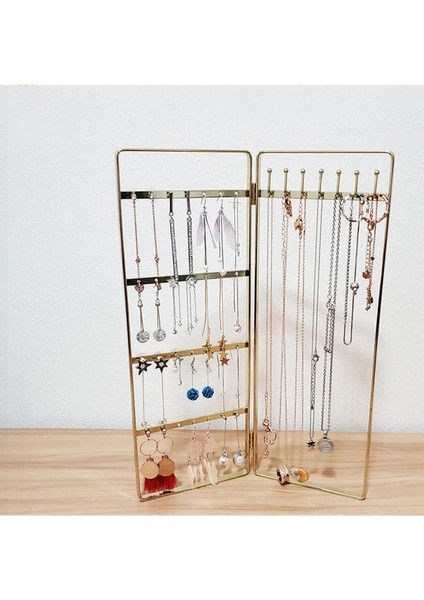 Şık Takı Düzenleyici, Altın Renkli ve Fonksiyonel Saklama Çözümü modelleri