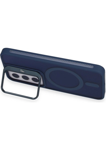 Samsung Galaxy S24 Flet Lens Magsafe Kapak - Lacivert Nrmsa fiyatları