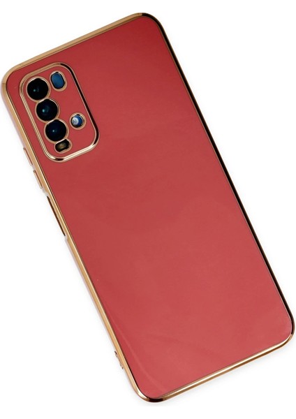 Xiaomi Redmi 9t Kılıf Volet Silikon - Kırmızı Nrmsa modelleri