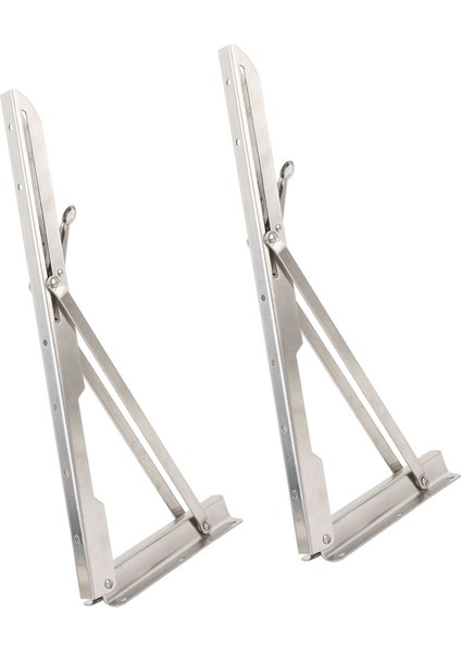 Katlanır Tezgah Masa Duvar Rafı 15.6 Inç Ağır Paslanmaz Çelik Duvara Monte Raf Döner Bağlantı Ayağı Tezgah Masası Için (Yurt Dışından) fırsatları